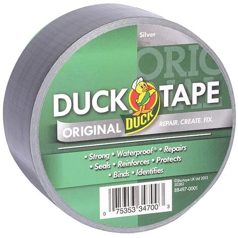 Shurtape 222226 Duck Tape® Original Trade Pack 50mm X 50m Silver SHU222226 1 Shurtape 222226 Duck Tape® Original Trade Pack 50mm X 50m Silver SHU222226