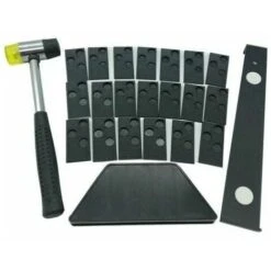 Laminate Flooring Installation Kit For Wood Installation With Socket Hammer Tool Corner Mallet And 20 Spacers