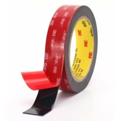 Double Sided Adhesive Tape, Strong Mounting Adhesive For Indoor & Outdoor, Waterproof, High Temperature Resistance (25mm 3m)