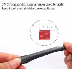 Double Sided Adhesive Tape, Strong Mounting Adhesive For Indoor & Outdoor, Waterproof, High Temperature Resistance (25mm 3m) -Floor Store 95709468 3