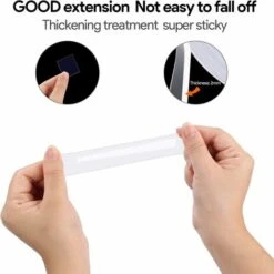 LITZEE Miscellaneous Adhesive Tape Ultra Strong Double Sided Adhesive Tape Washable Without Leaving Traces Transparent 5m -Floor Store 96304074 3