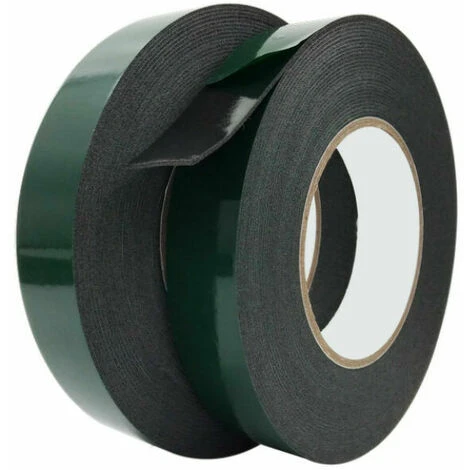 Extra Strong Double Sided Adhesive Tape, 2 Roll Powerful Double Sided Foam Tape For Durable Mounting And Suitable For Automotive Industry, Moldings(20mm10m) 1 Extra Strong Double Sided Adhesive Tape, 2 Roll Powerful Double Sided Foam Tape For Durable Mounting And Suitable For Automotive Industry, Moldings(20mm10m)