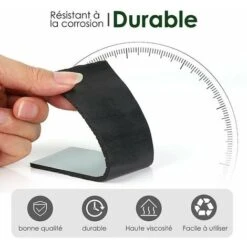 Extra Strong Double Sided Adhesive Tape, 2 Roll Powerful Double Sided Foam Tape For Durable Mounting And Suitable For Automotive Industry, Moldings(20mm10m) 8 Extra Strong Double Sided Adhesive Tape, 2 Roll Powerful Double Sided Foam Tape For Durable Mounting And Suitable For Automotive Industry, Moldings(20mm10m) -Floor Store 97454113 4